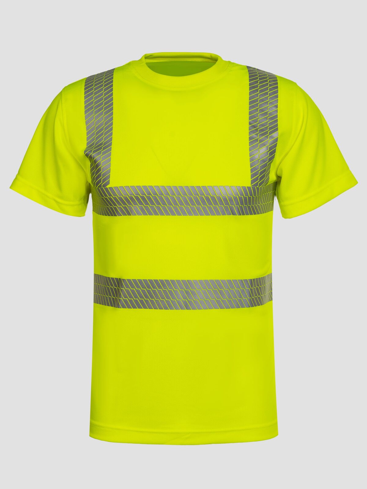 Broken Reflex Herren T-Shirt – Korntex – Farbe Gelb – individuell veredelbar