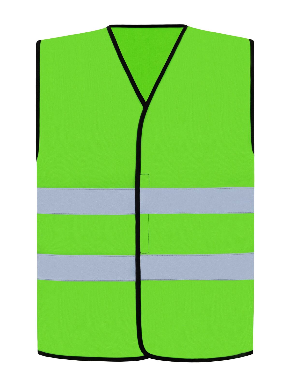Comfort "Soltau" Herren Warnweste / Sicherheitsweste – Korntex – Farbe Neon Green – individuell veredelbar