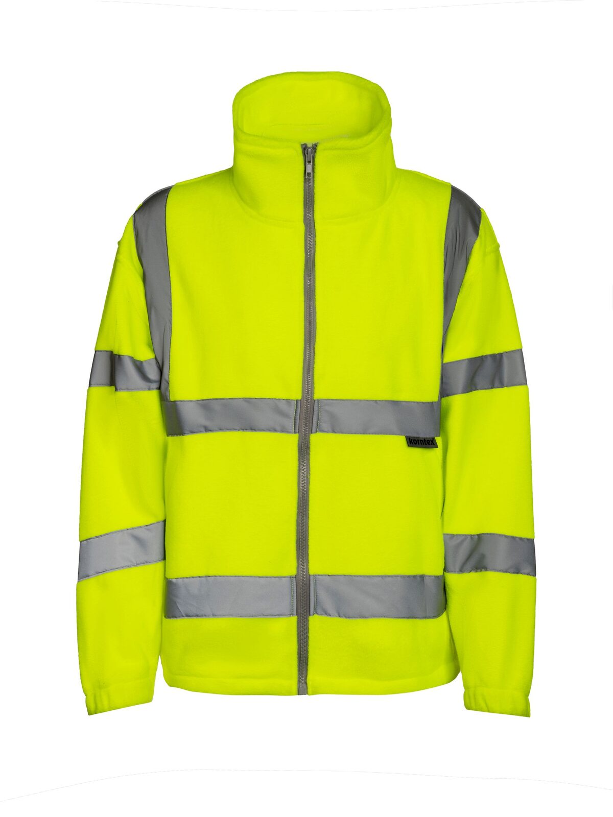 Fleece-Jacket – Korntex – Farbe Gelb – individuell veredelbar