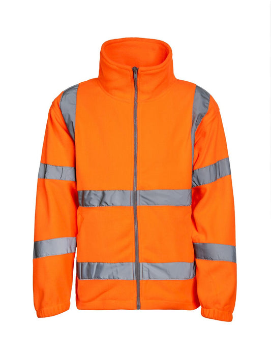 Fleece-Jacket – Korntex – Farbe Orange – individuell veredelbar