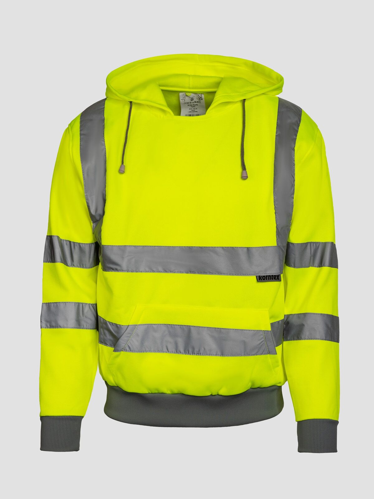 Hoody Sweatshirt / Hoodie – Korntex – Farbe Gelb – individuell veredelbar