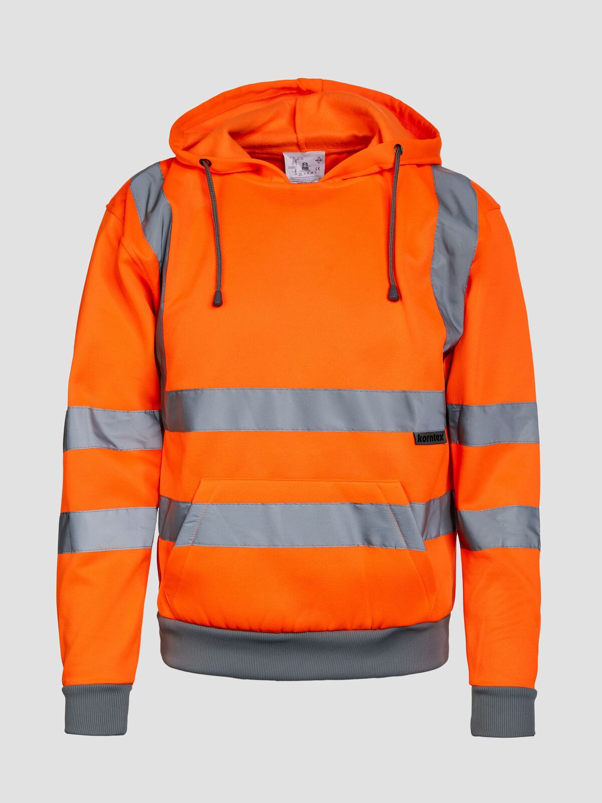 Hoody Sweatshirt / Hoodie – Korntex – Farbe Orange – individuell veredelbar