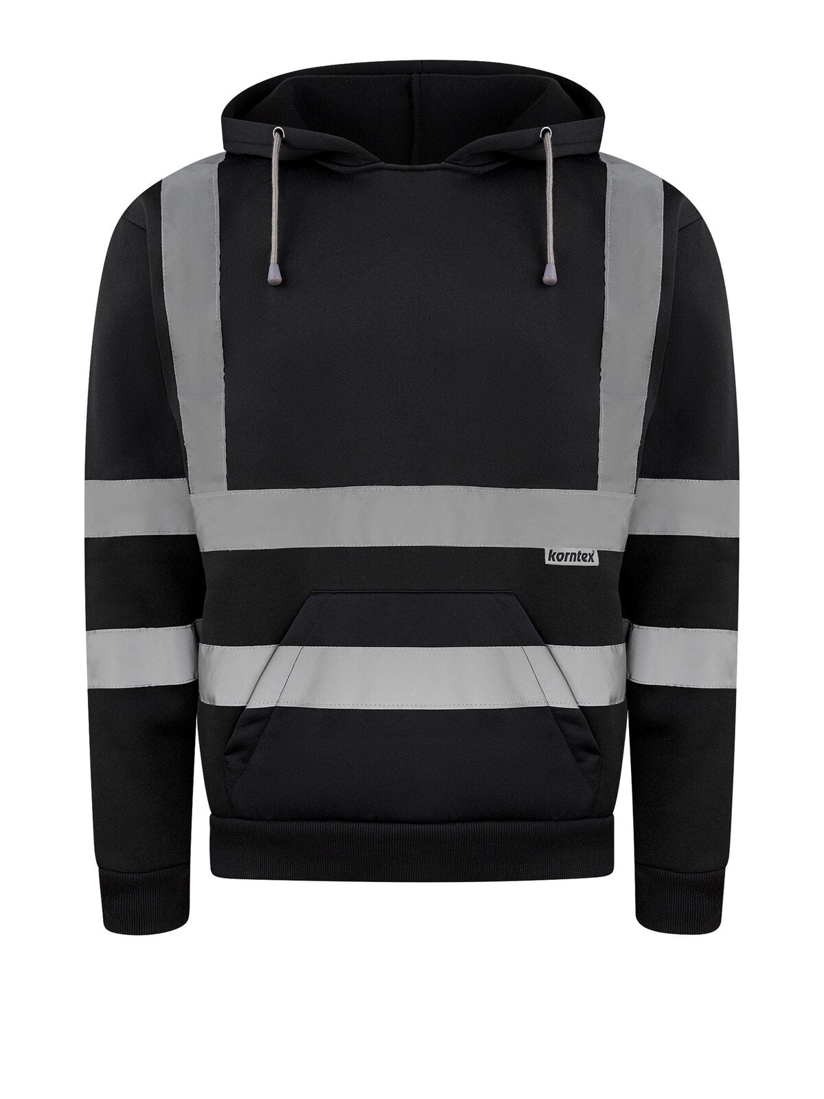 Hoody Sweatshirt / Hoodie – Korntex – Farbe Schwarz – individuell veredelbar