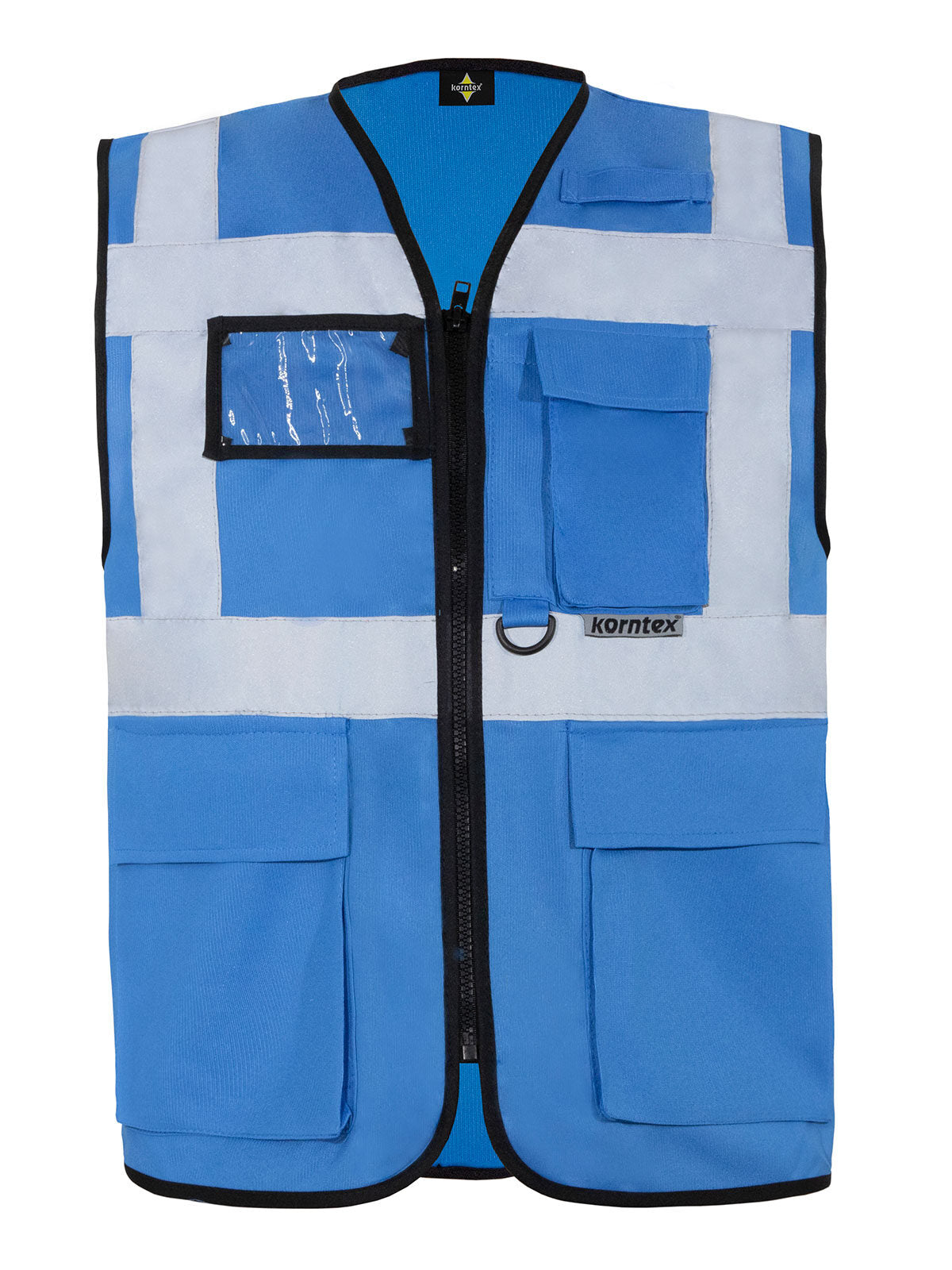Multi Functional Vest 'Berlin' Herren Jacke – Korntex – Farbe Blau – individuell veredelbar