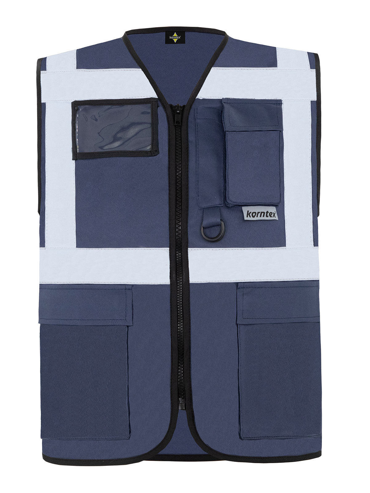 Multi Functional Vest 'Berlin' Herren Jacke – Korntex – Farbe Navy – individuell veredelbar