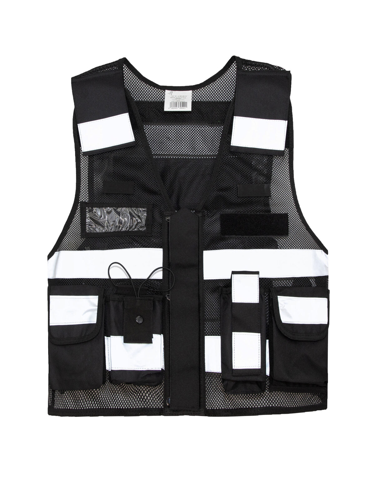 Mesh Tactical Vest 'Sparta' Jacke – Korntex – Farbe Schwarz – individuell veredelbar