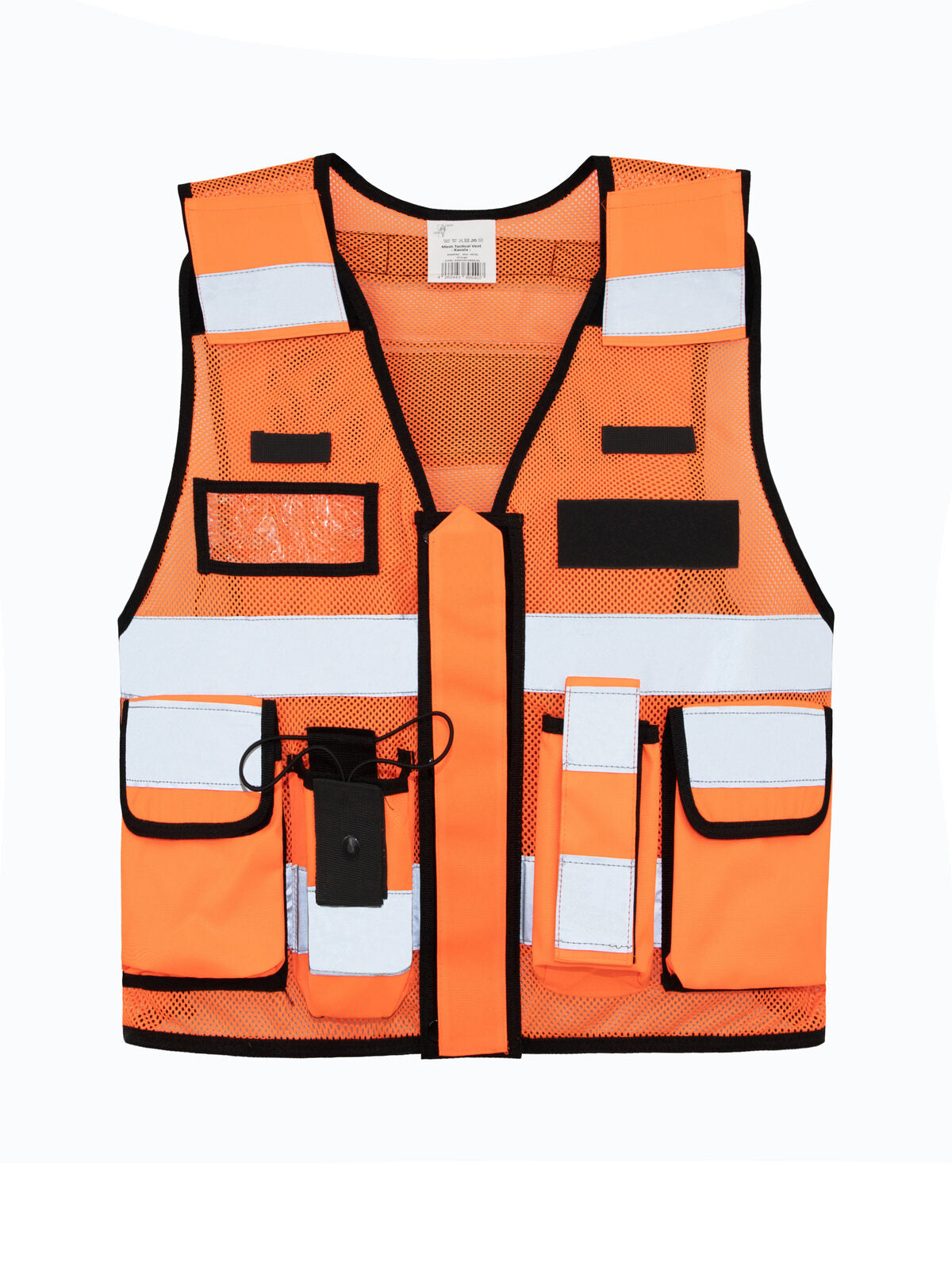 Mesh Tactical Vest 'Sparta' Jacke – Korntex – Farbe Orange – individuell veredelbar