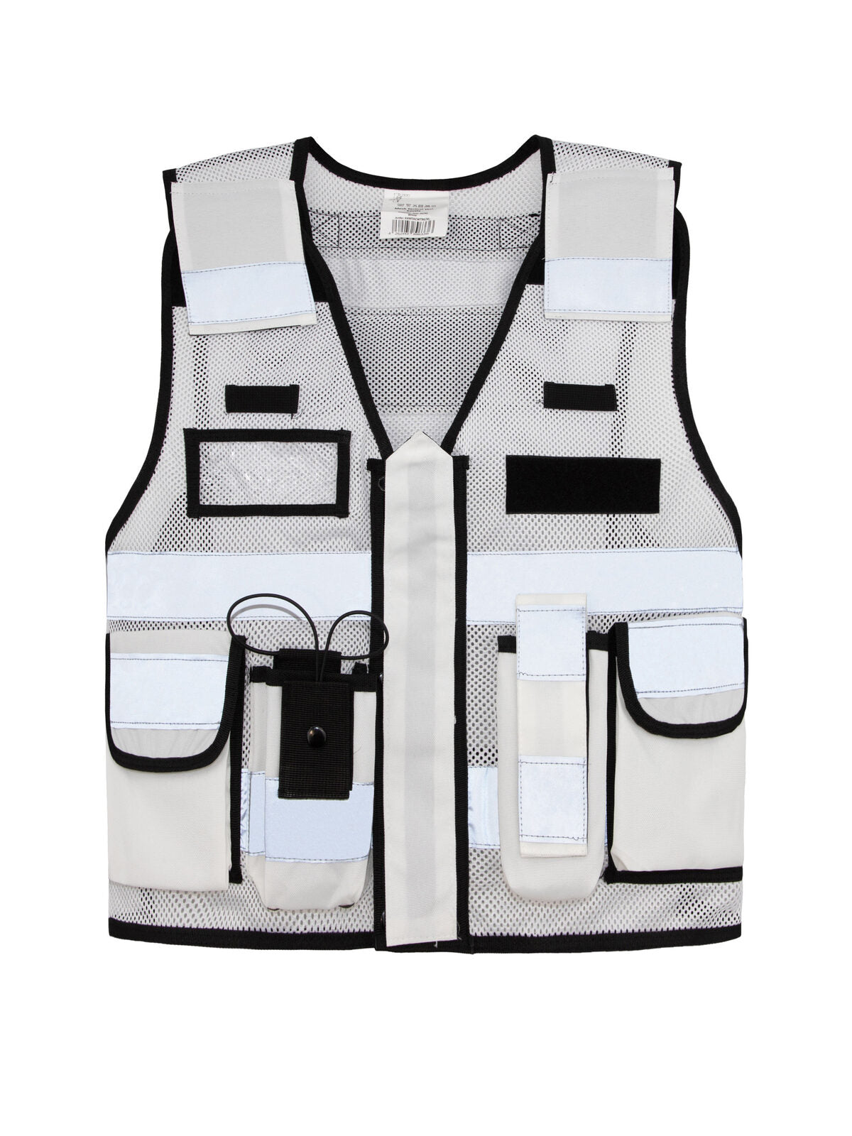 Mesh Tactical Vest 'Sparta' Jacke – Korntex – Farbe Weiß – individuell veredelbar