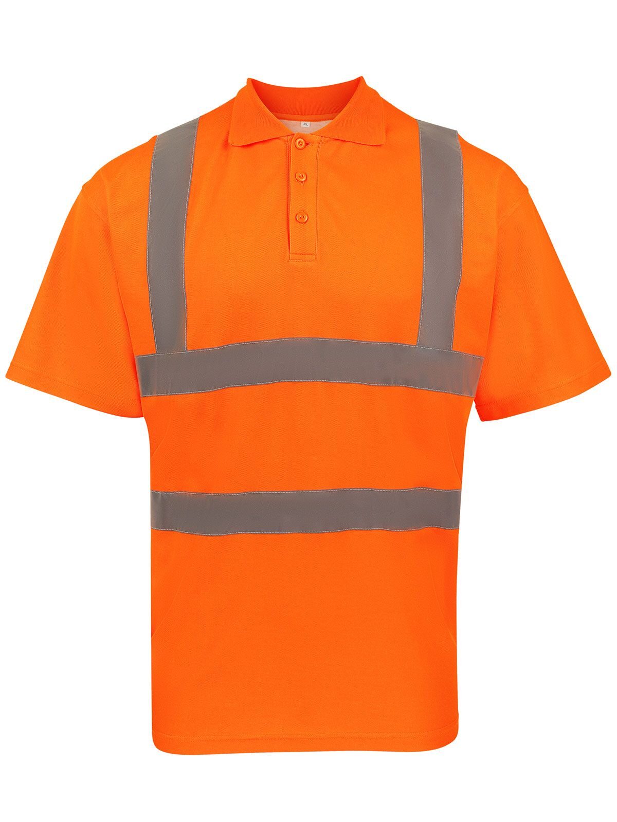Hi-Viz Poly-Cotton Polo Herren Poloshirt – Korntex – Farbe Orange – individuell veredelbar
