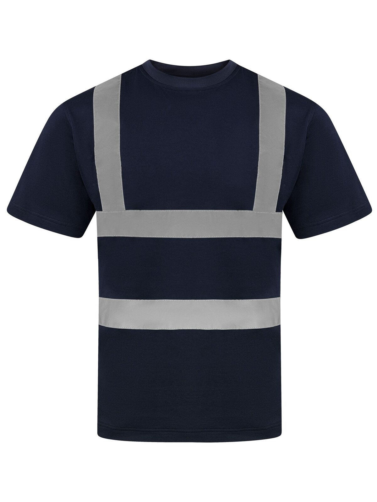 Hi-Viz Poly-Cotton Herren T-Shirt – Korntex – Farbe Navy – individuell veredelbar