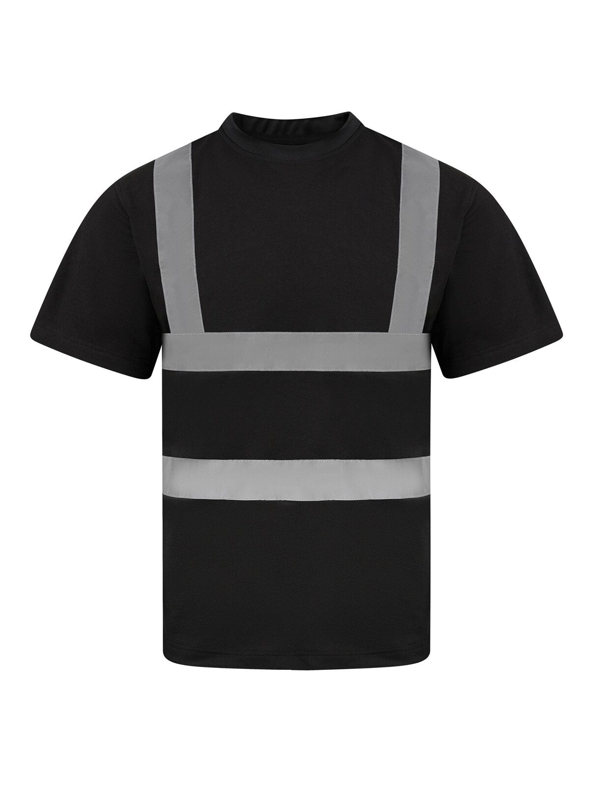 Hi-Viz Poly-Cotton Herren T-Shirt – Korntex – Farbe Schwarz – individuell veredelbar