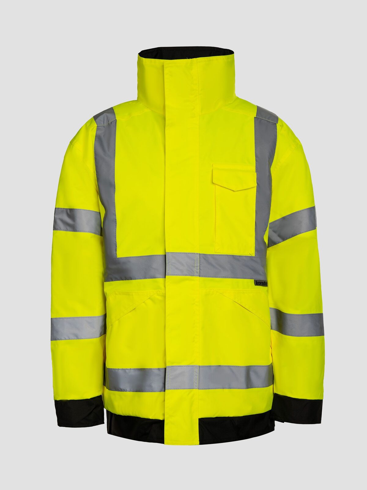 Premium Raining Jacket – Korntex – Farbe Gelb – individuell veredelbar