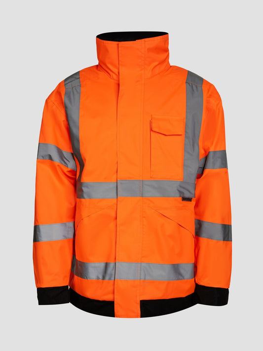 Premium Raining Jacket – Korntex – Farbe Orange – individuell veredelbar