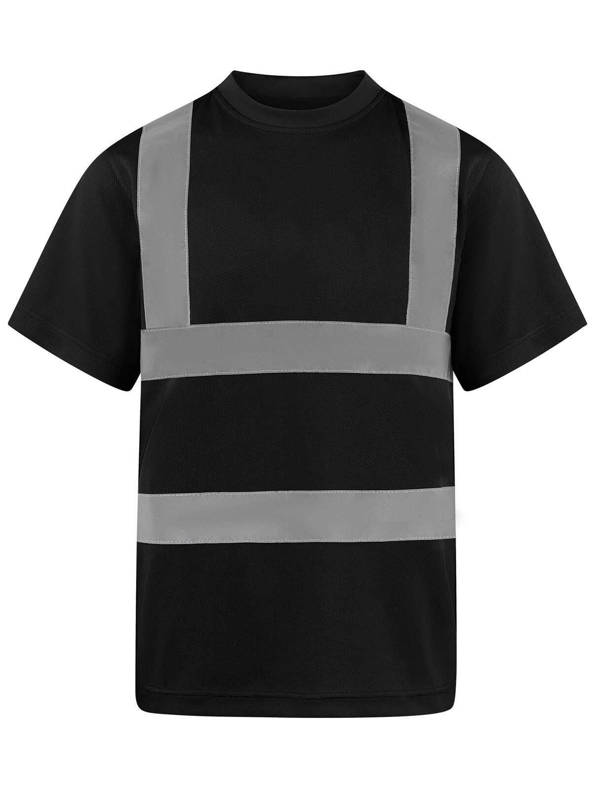 Hi-viz Herren T-Shirt – Korntex – Farbe Schwarz – individuell veredelbar