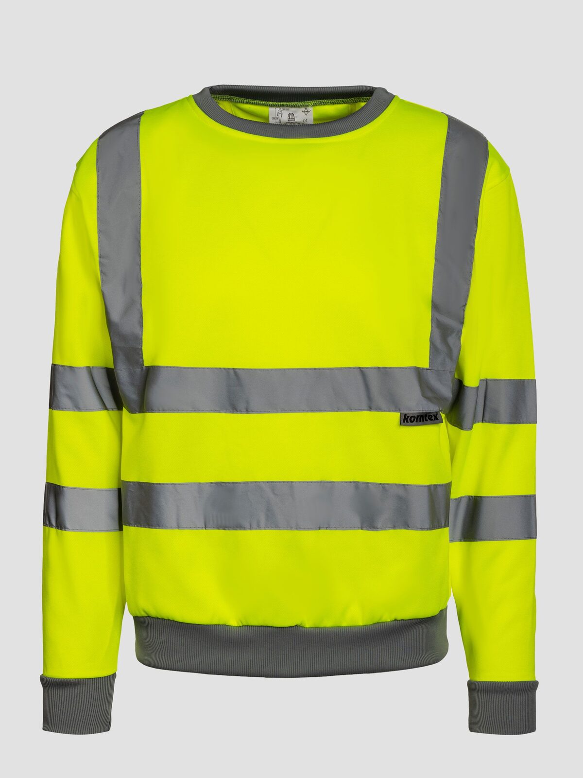 Sweatshirt Herren Sweatshirt / Hoodie – Korntex – Farbe Gelb – individuell veredelbar