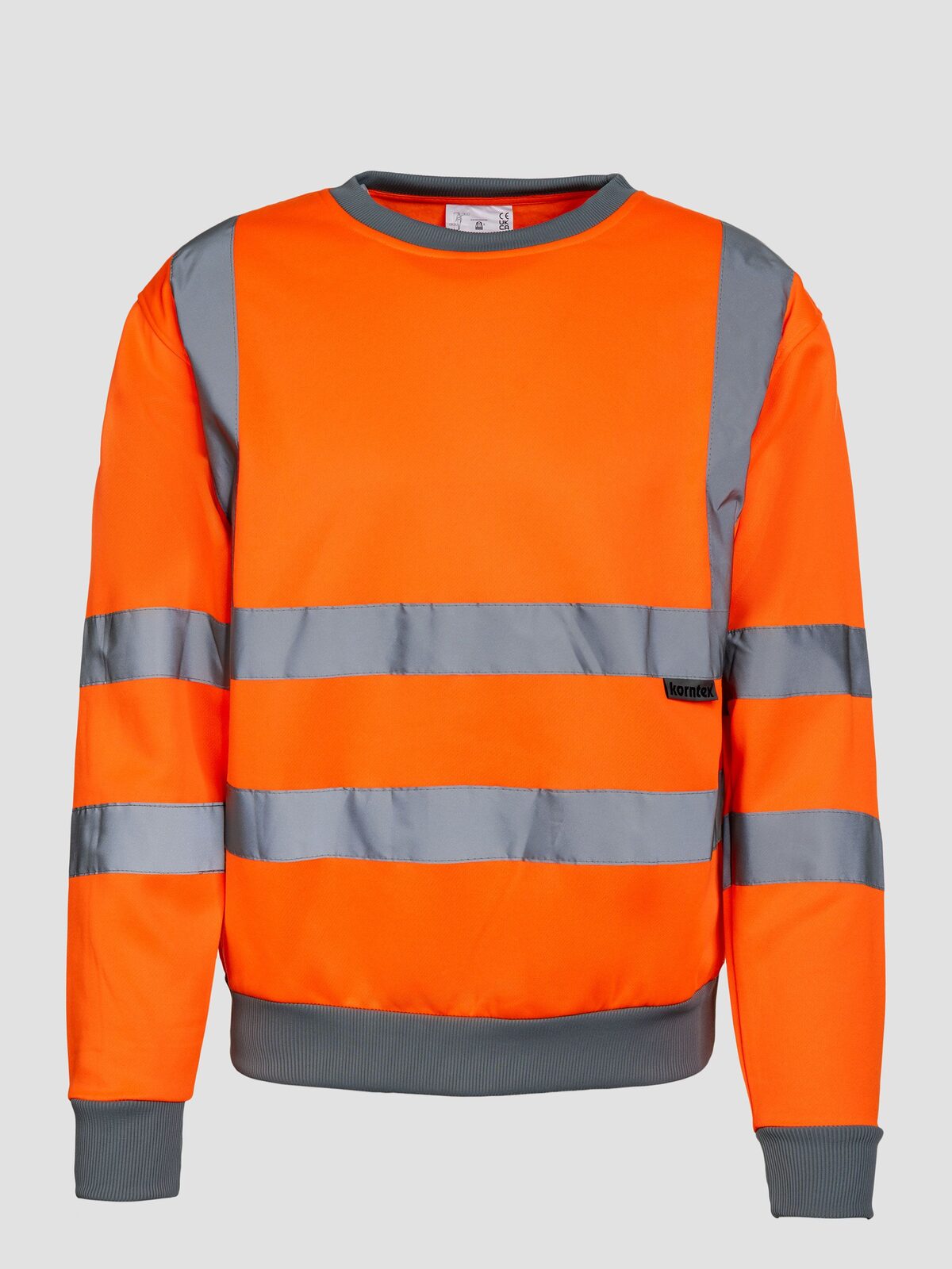 Sweatshirt Herren Sweatshirt / Hoodie – Korntex – Farbe Orange – individuell veredelbar