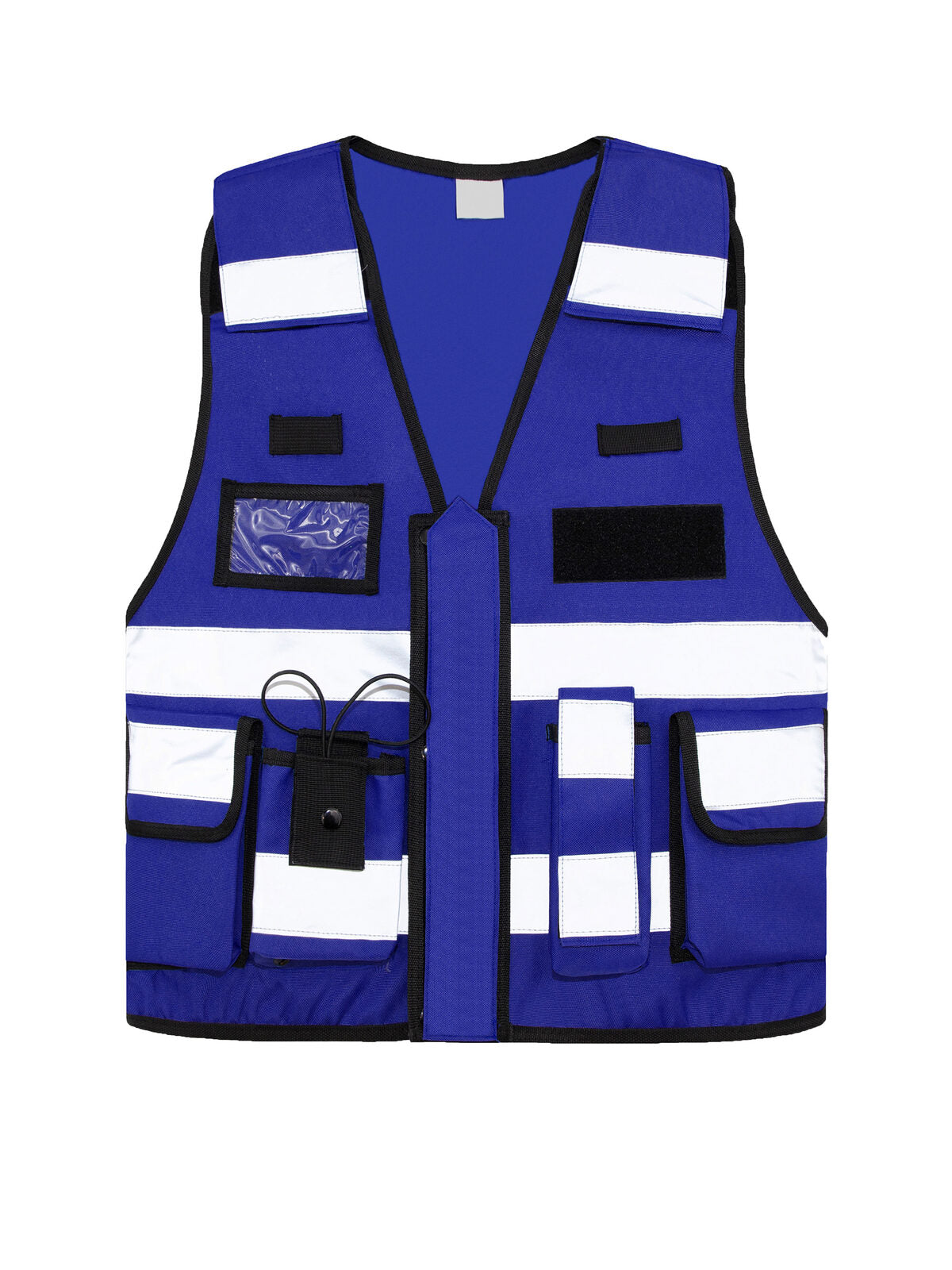 Tactical Herren Warnweste / Sicherheitsweste – Korntex – Farbe Royalblau – individuell veredelbar