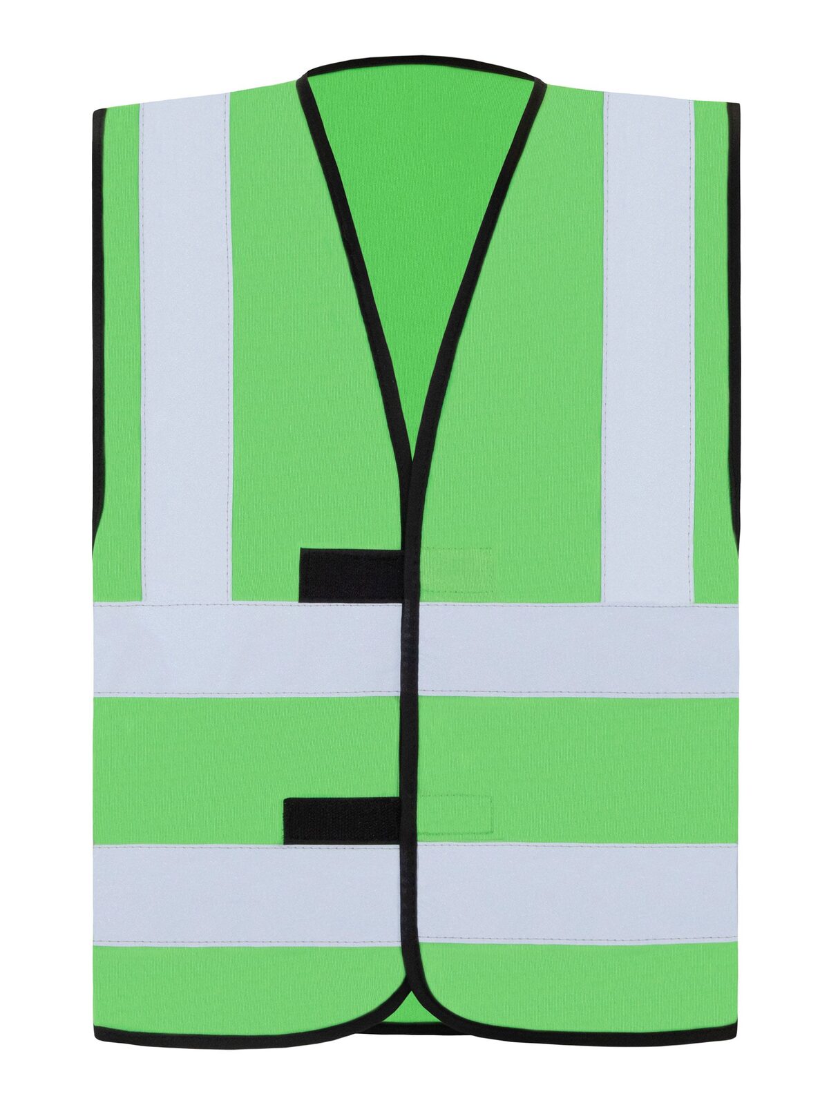 Four Reflective Stripes Herren Jacke – Korntex – Farbe Grün – individuell veredelbar