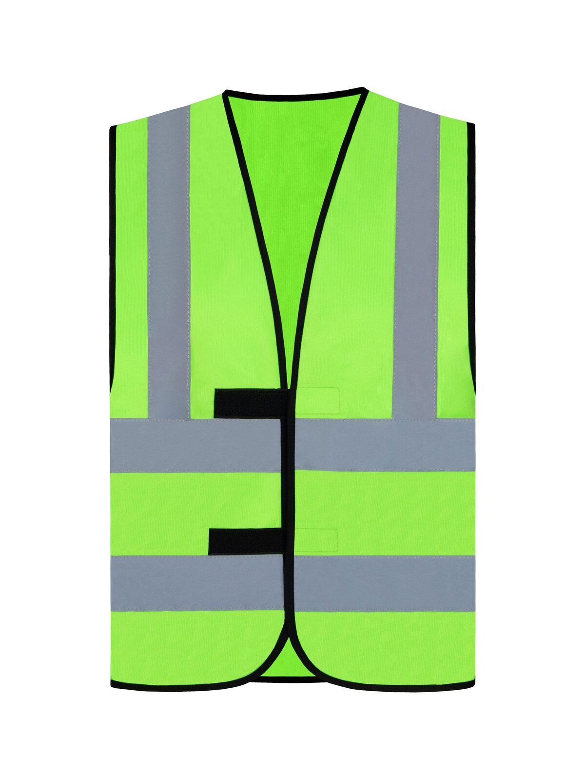 Four Reflective Stripes Herren Jacke – Korntex – Farbe Neon Green – individuell veredelbar