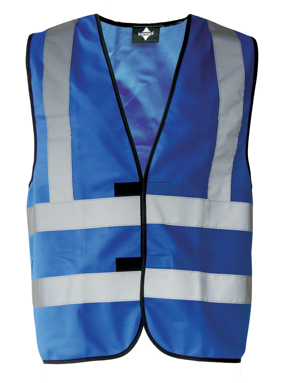 Four Reflective Stripes Herren Jacke – Korntex – Farbe Royalblau – individuell veredelbar