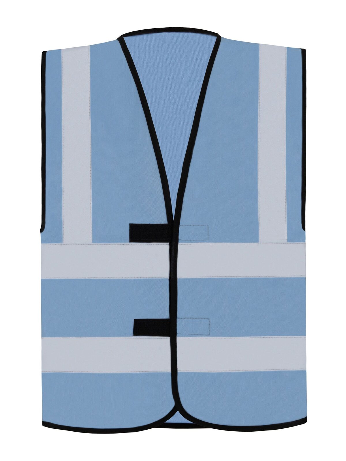 Four Reflective Stripes Herren Jacke – Korntex – Farbe Hellblau – individuell veredelbar