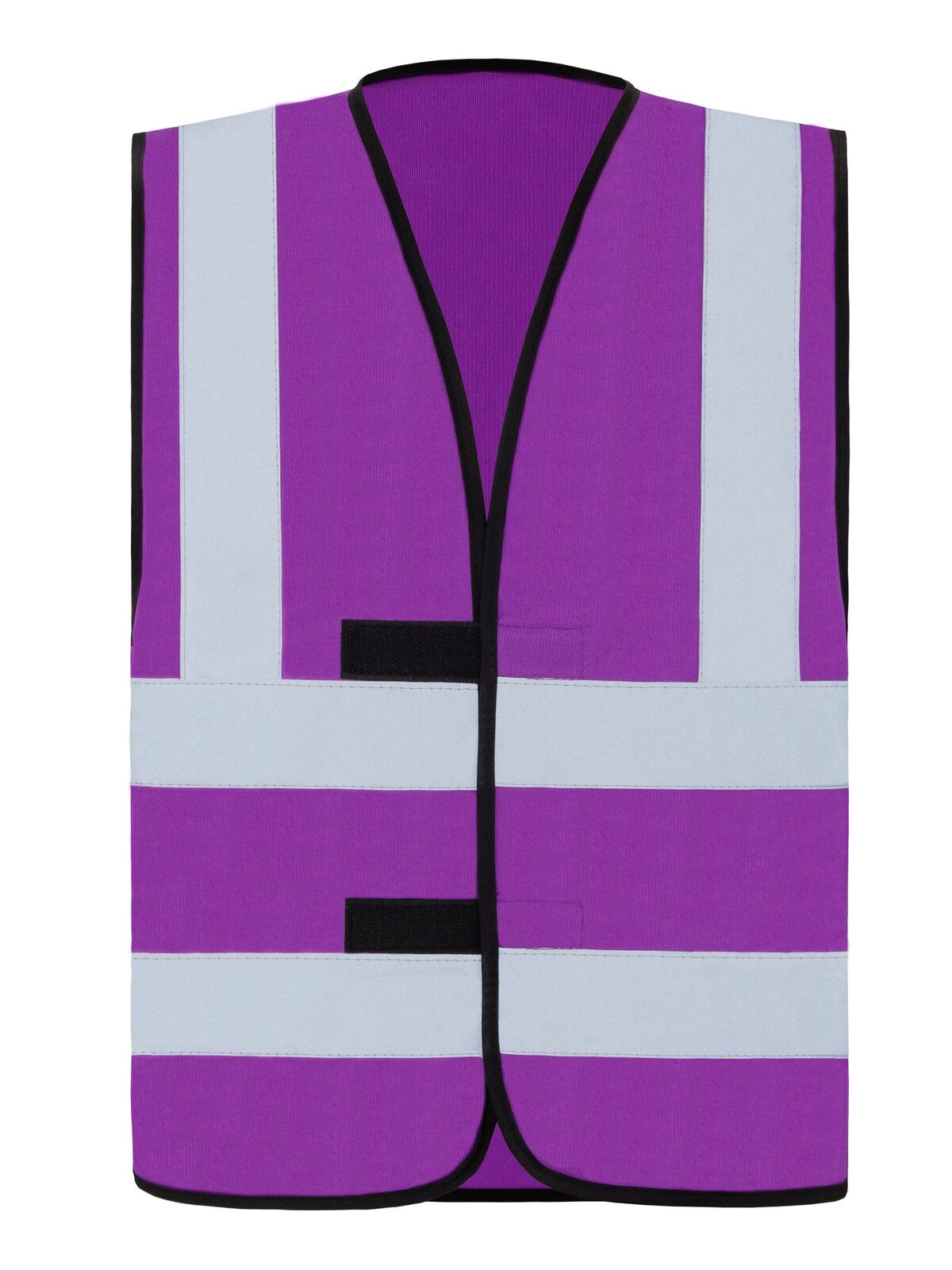 Four Reflective Stripes Herren Jacke – Korntex – Farbe Lila – individuell veredelbar