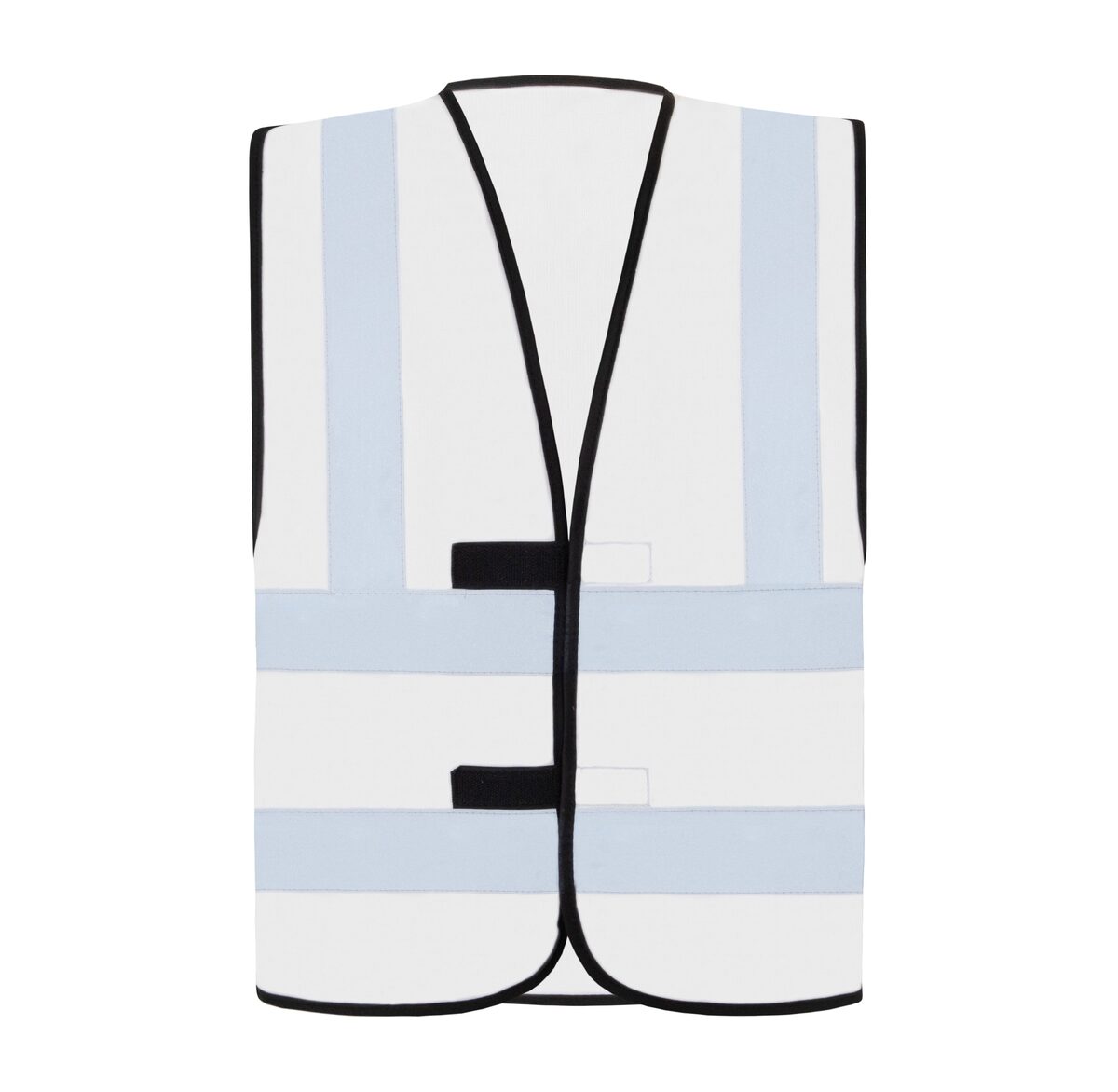 Four Reflective Stripes Herren Jacke – Korntex – Farbe Weiß – individuell veredelbar