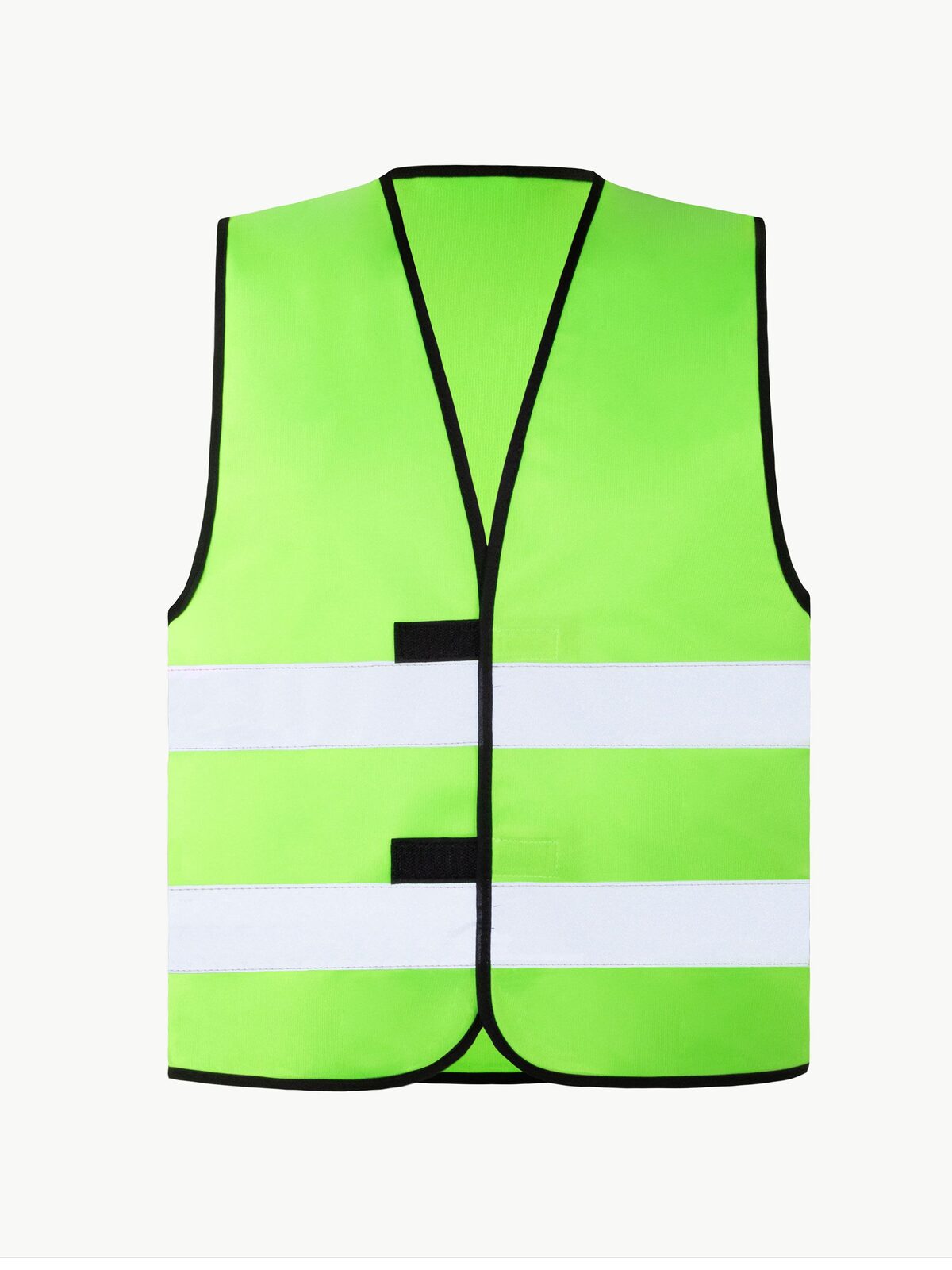 Basic Herren Warnweste / Sicherheitsweste – Korntex – Farbe Neon Green – individuell veredelbar