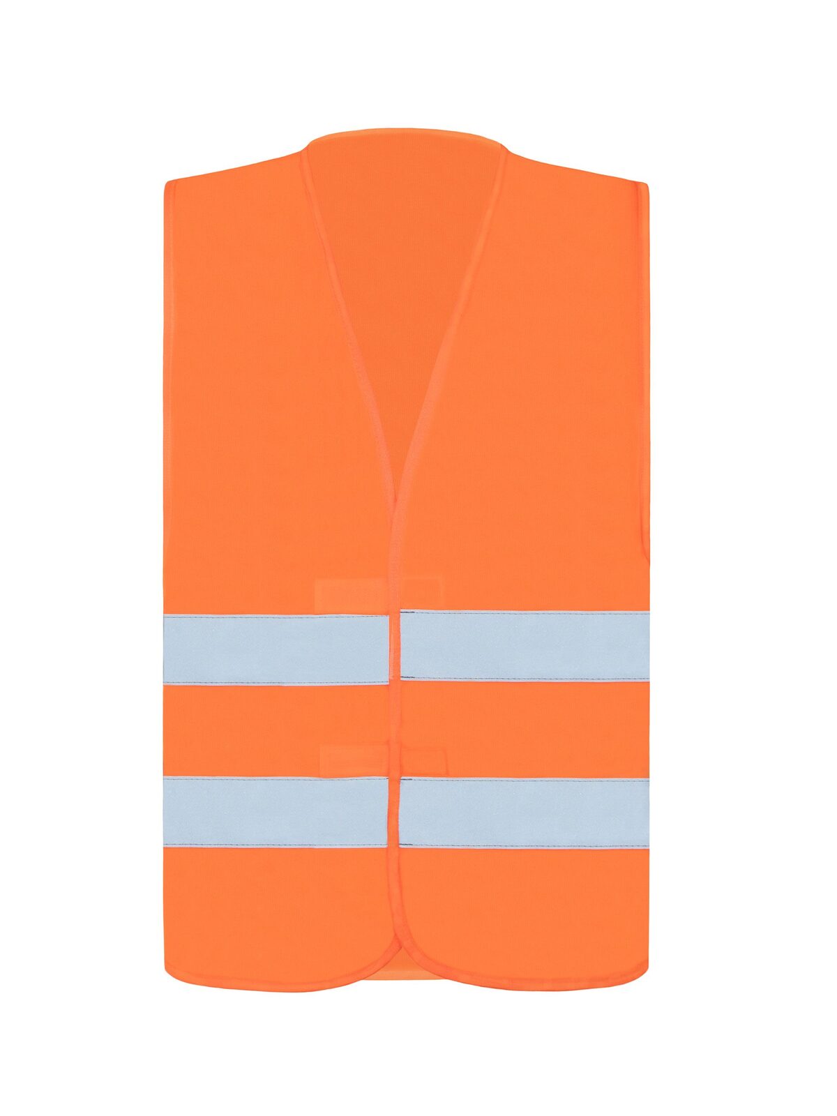Simple Herren Warnweste / Sicherheitsweste – Korntex – Farbe Orange – individuell veredelbar