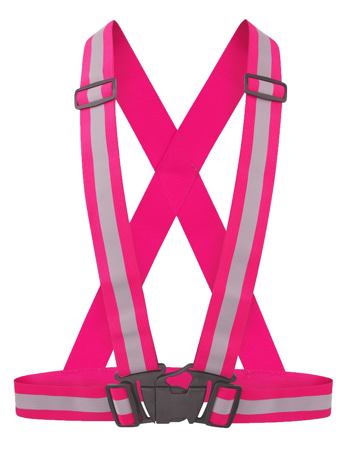 Reflective Body Belt 'Prague' Gürtel / Hosenträger – Korntex – Farbe Pink – individuell veredelbar