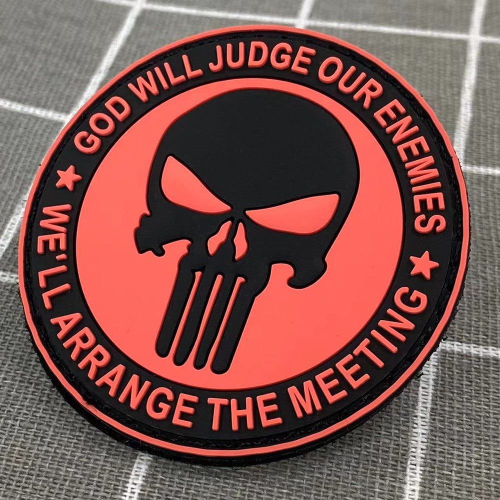 3D-Silikon-Badge mit geprägtem Logo – individuell – Katalogbeispiel, individuelle Fertigung nach eigenem Motiv (LW-SOFTPVC-03)