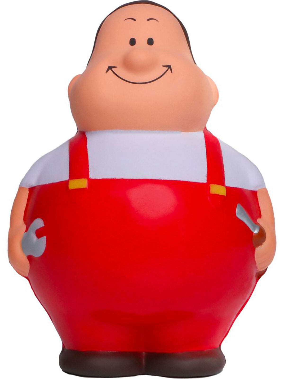 Worker Bert® Herren Spielzeug / Plüsch – MBW – Farbe Rot – individuell veredelbar
