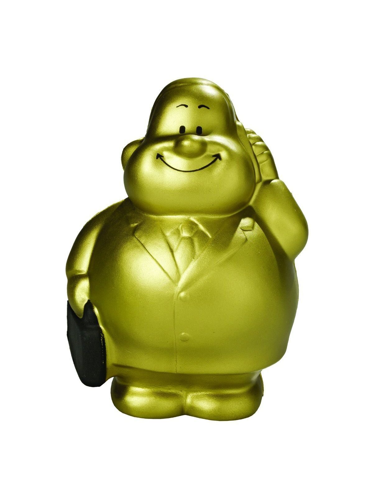 Golden Bert® Herren Spielzeug / Plüsch – MBW – Farbe Gold – individuell veredelbar