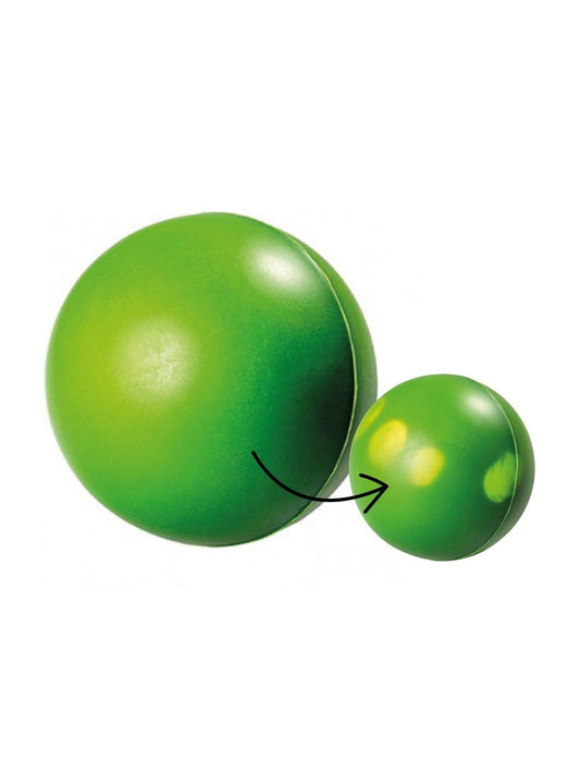 Colour changing ball Spielzeug / Plüsch – MBW – Farbe Grün – individuell veredelbar
