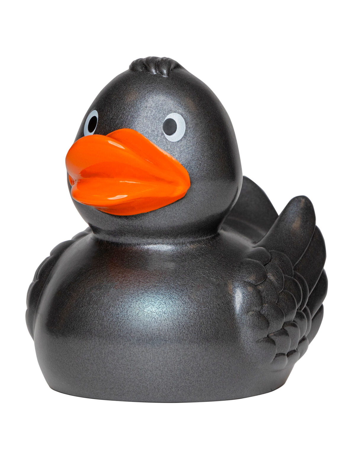Squeaky duck Kinder Spielzeug / Plüsch – MBW – Farbe Anthrazit – individuell veredelbar