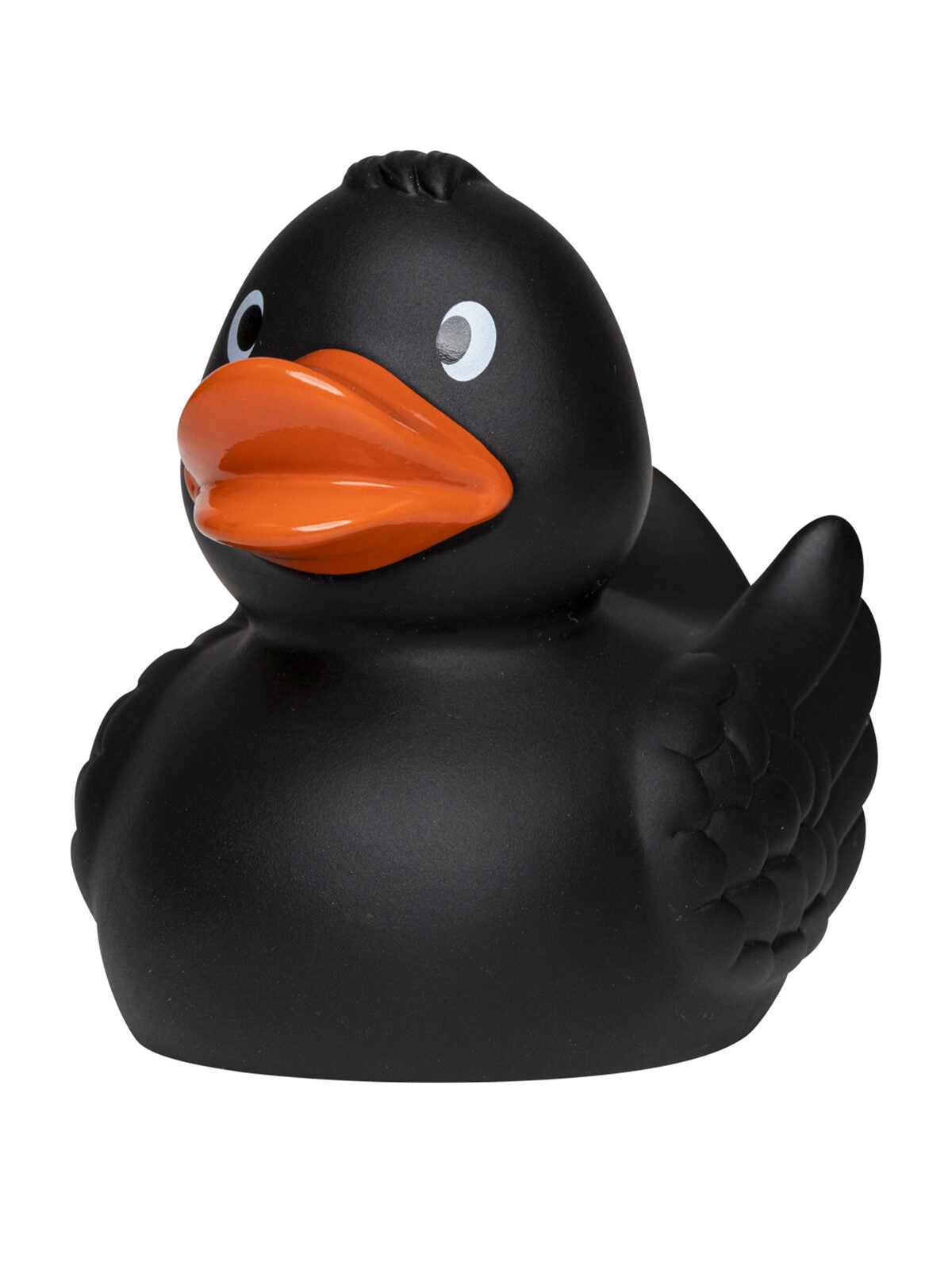 Squeaky duck Kinder Spielzeug / Plüsch – MBW – Farbe Schwarz – individuell veredelbar