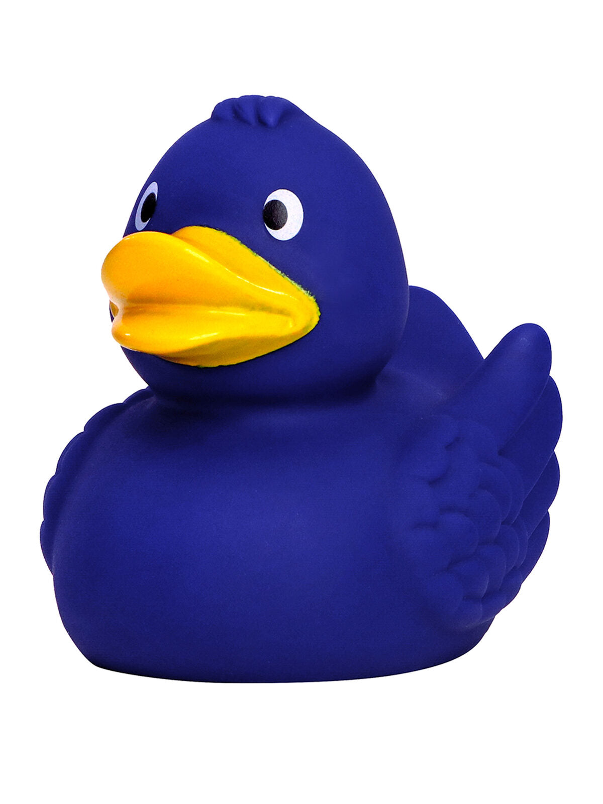 Squeaky duck Kinder Spielzeug / Plüsch – MBW – Farbe Blau – individuell veredelbar