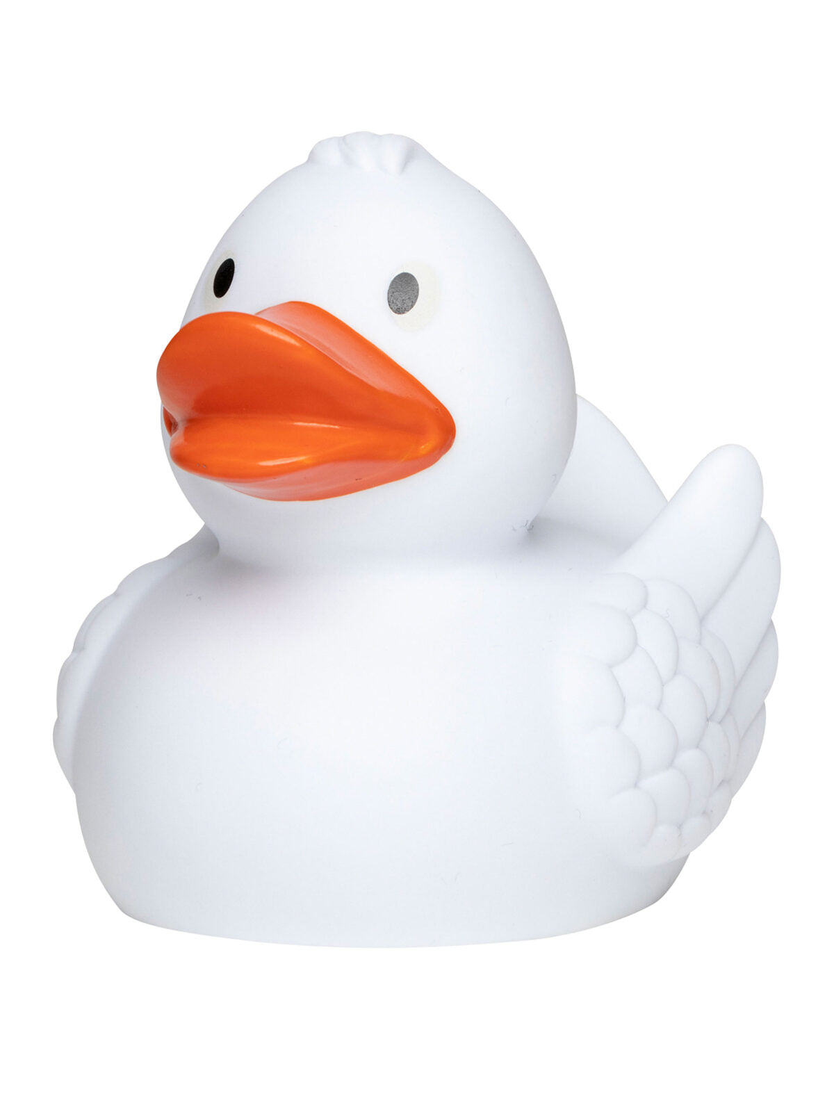 Squeaky duck Kinder Spielzeug / Plüsch – MBW – Farbe Weiß – individuell veredelbar