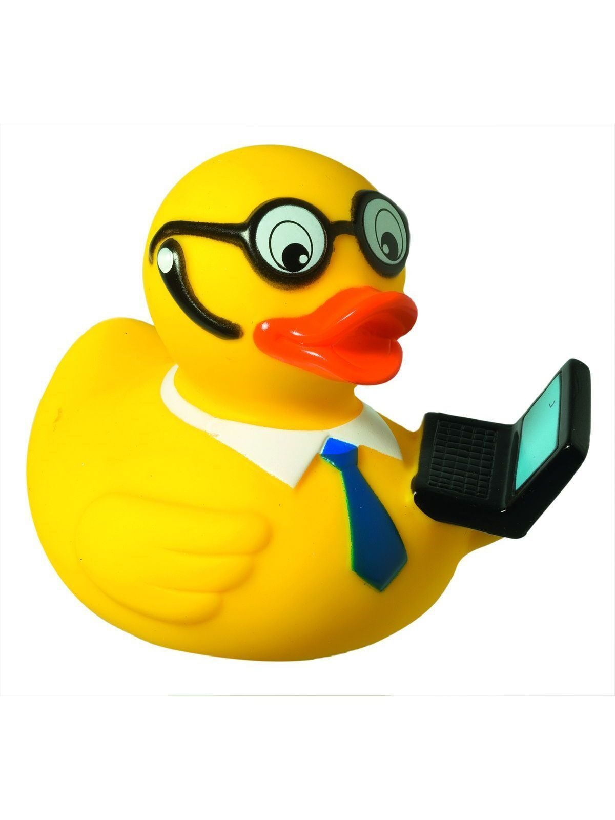 Squeaky duck, laptop Kinder Spielzeug / Plüsch – MBW – Farbe multicoloured – individuell veredelbar