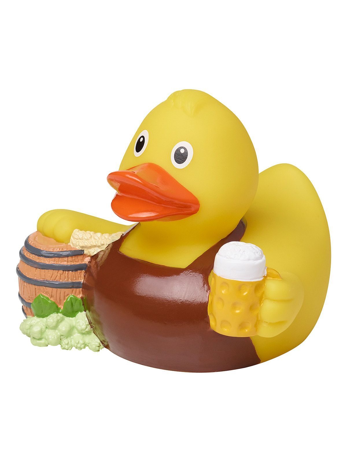 Squeaky duck brewer Kinder Spielzeug / Plüsch – MBW – Farbe multicoloured – individuell veredelbar