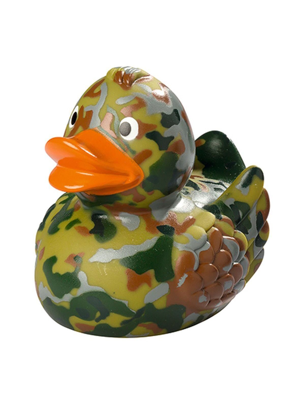 Squeaky duck camouflage Kinder Spielzeug / Plüsch – MBW – Farbe multicoloured – individuell veredelbar