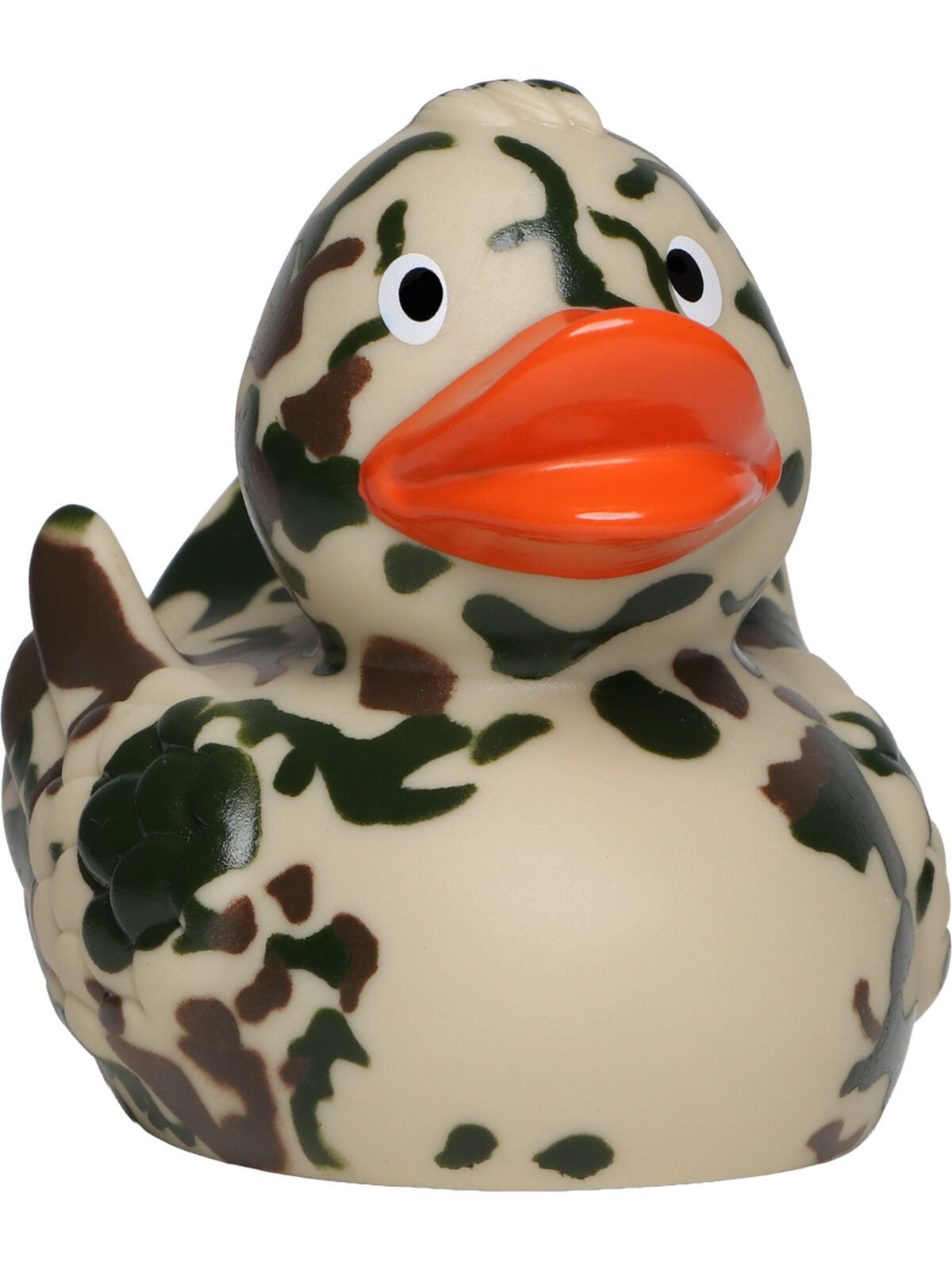 Squeaky duck camouflage Kinder Spielzeug / Plüsch – MBW – Farbe Beige – individuell veredelbar