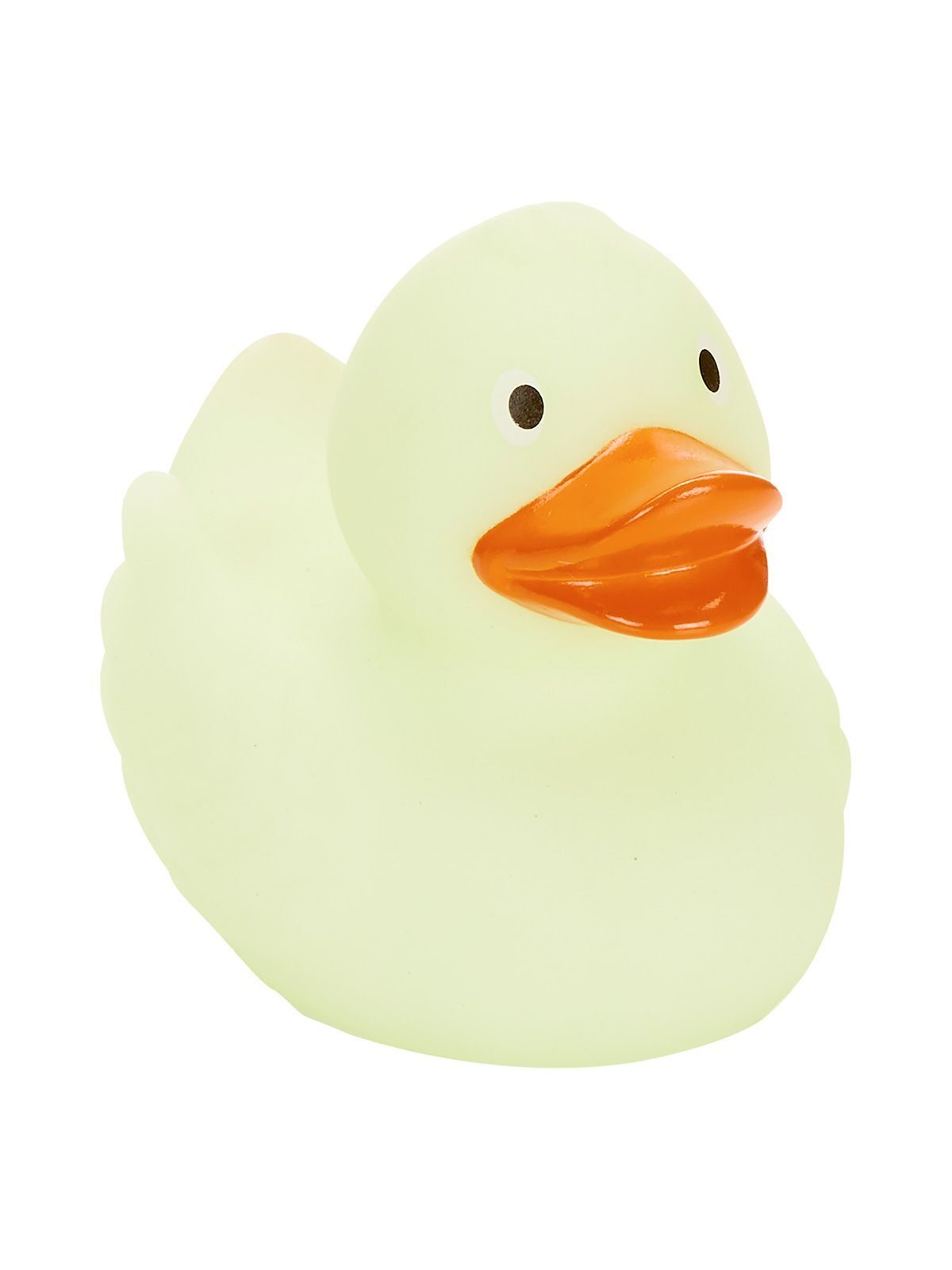 Squeaky duck luminescent Spielzeug / Plüsch – MBW – Farbe Grün – individuell veredelbar