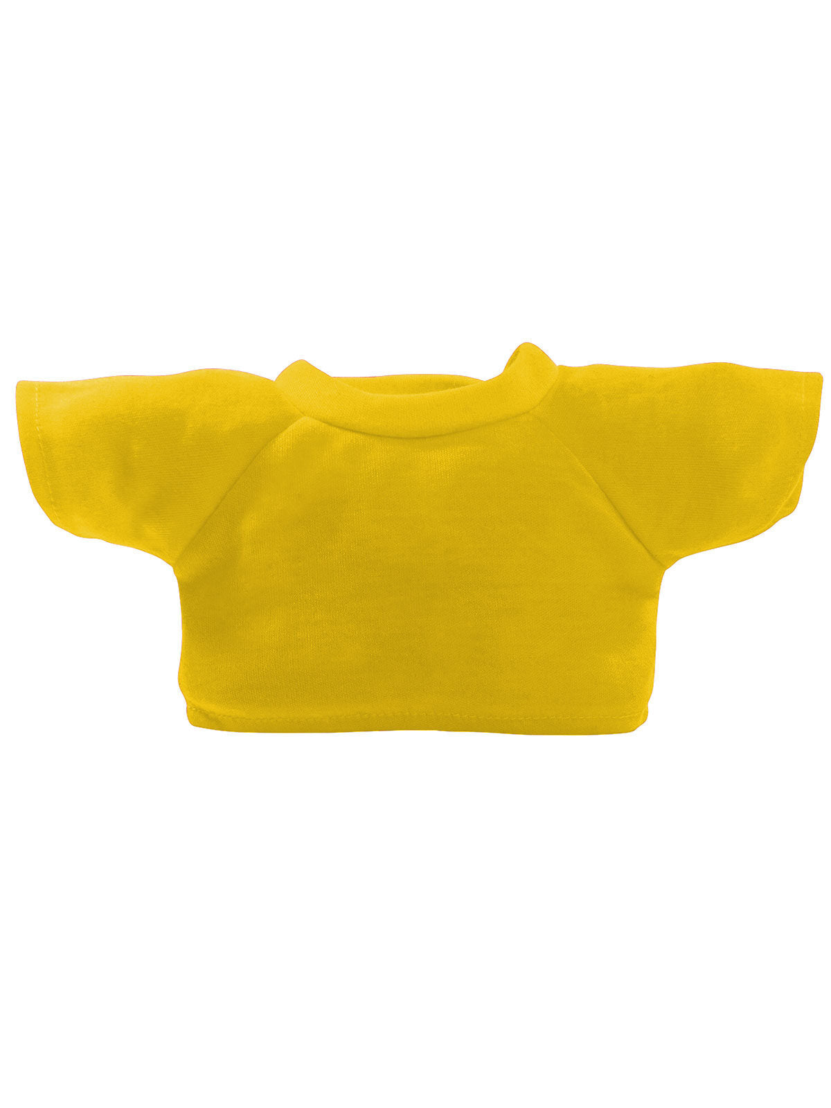 Mini-t-shirt Herren Werbeartikel – MBW – Farbe Gelb – individuell veredelbar