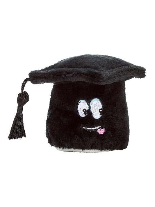 Schmoozies® graduates hat Herren Spielzeug / Plüsch – MBW – Farbe Schwarz – individuell veredelbar