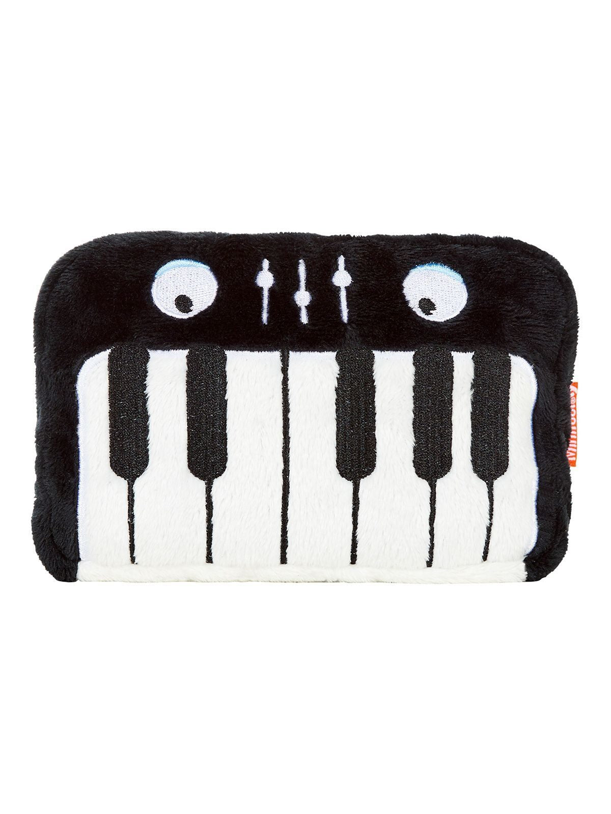 Schmoozies® Keyboard Spielzeug / Plüsch – MBW – Farbe black/white – individuell veredelbar