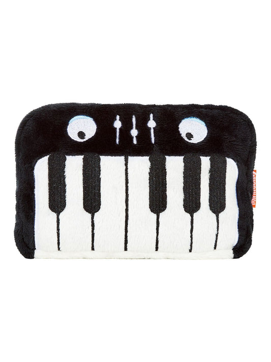 Schmoozies® Keyboard Spielzeug / Plüsch – MBW – Farbe black/white – individuell veredelbar