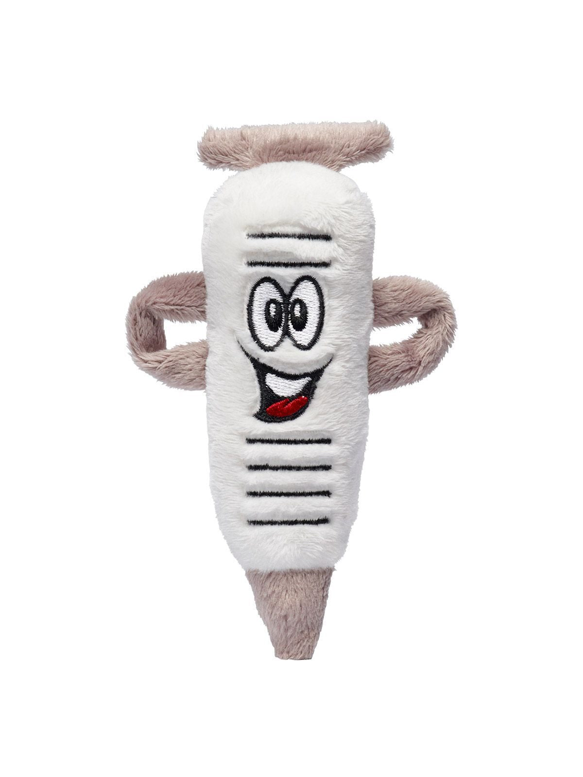 Schmoozies® Tools Spritze Herren Spielzeug / Plüsch – MBW – Farbe Weiß – individuell veredelbar
