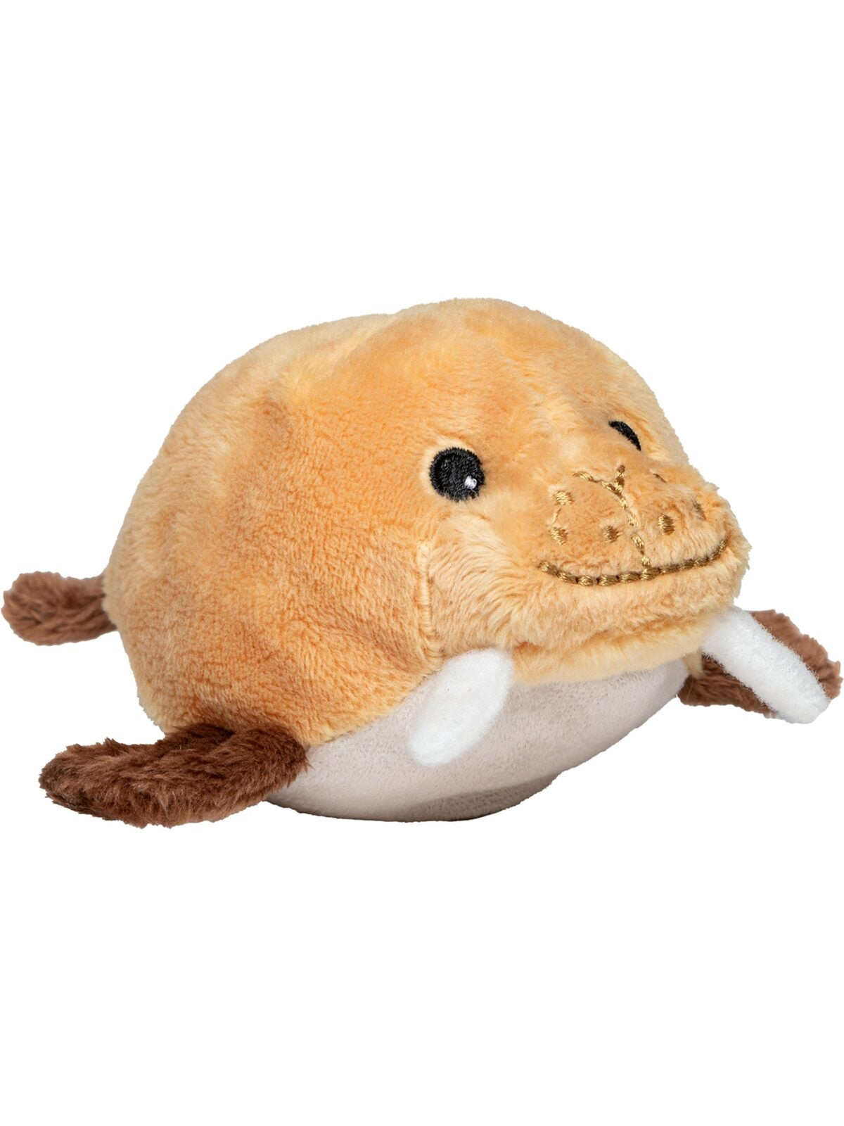 Schmoozies® walrus Herren Spielzeug / Plüsch – MBW – Farbe Braun – individuell veredelbar