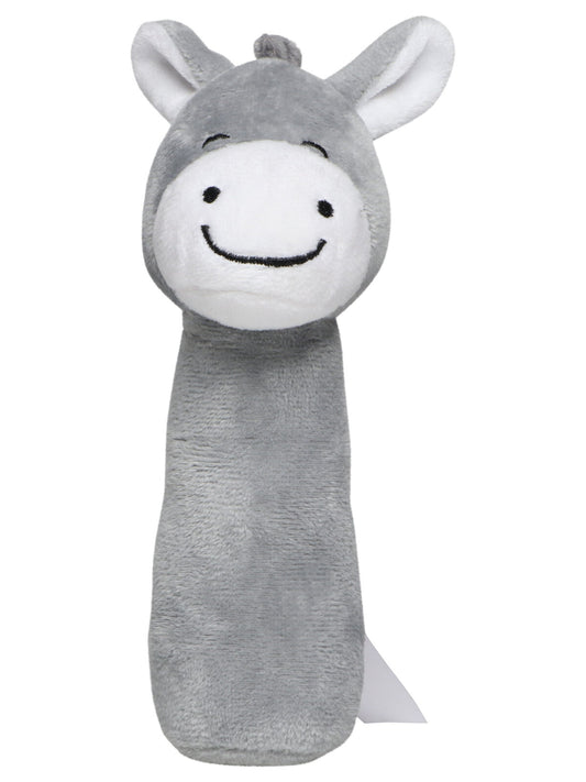 Grab Toy Donkey Kinder Spielzeug / Plüsch – MBW – Farbe Grau – individuell veredelbar